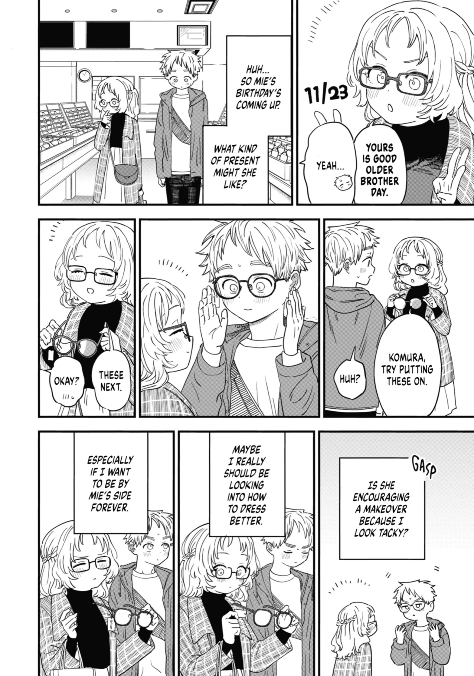 The Girl I Like Forgot Her Glasses, Chapter 91 image 06